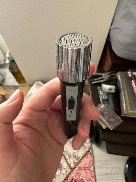 Kablolu Mini Nostaljik Mikrofon