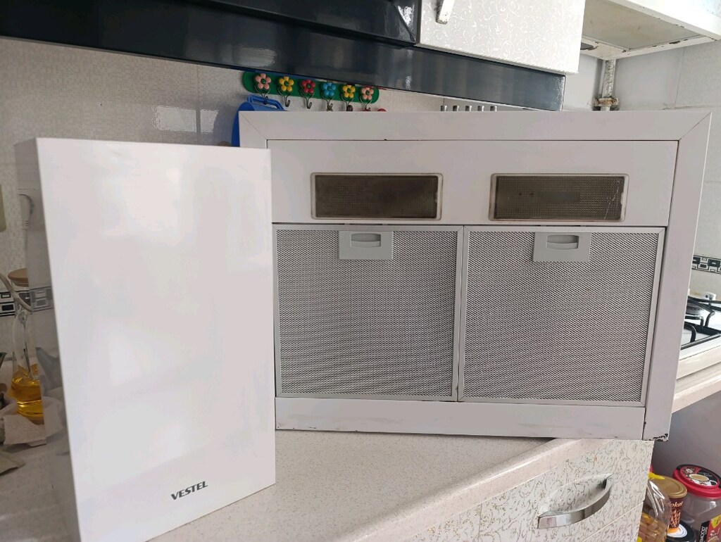 Vestel ADW-6002 Davlumbaz (Beyaz / Beyaz) yeni mutfagimiza büyük geldi - 2