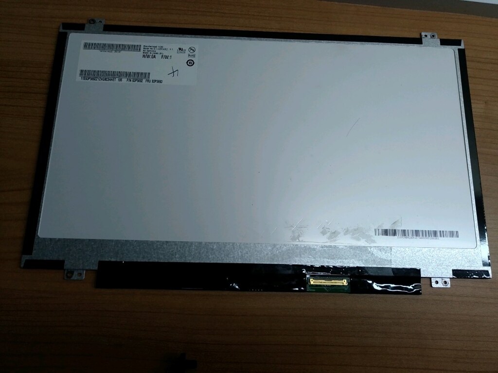 14 inç slimled 40 pin temiz ekran - 3