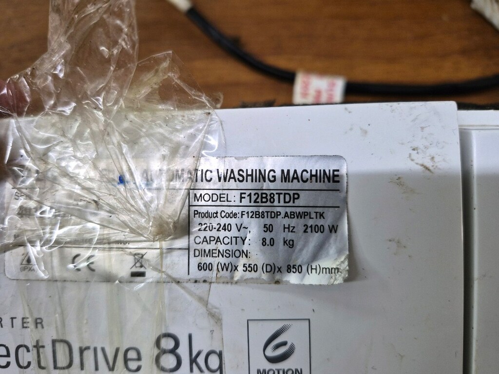 LG F12B8TDP Çamaşır Makinesi Anakart Beyin Kablo Tesisatı - 3