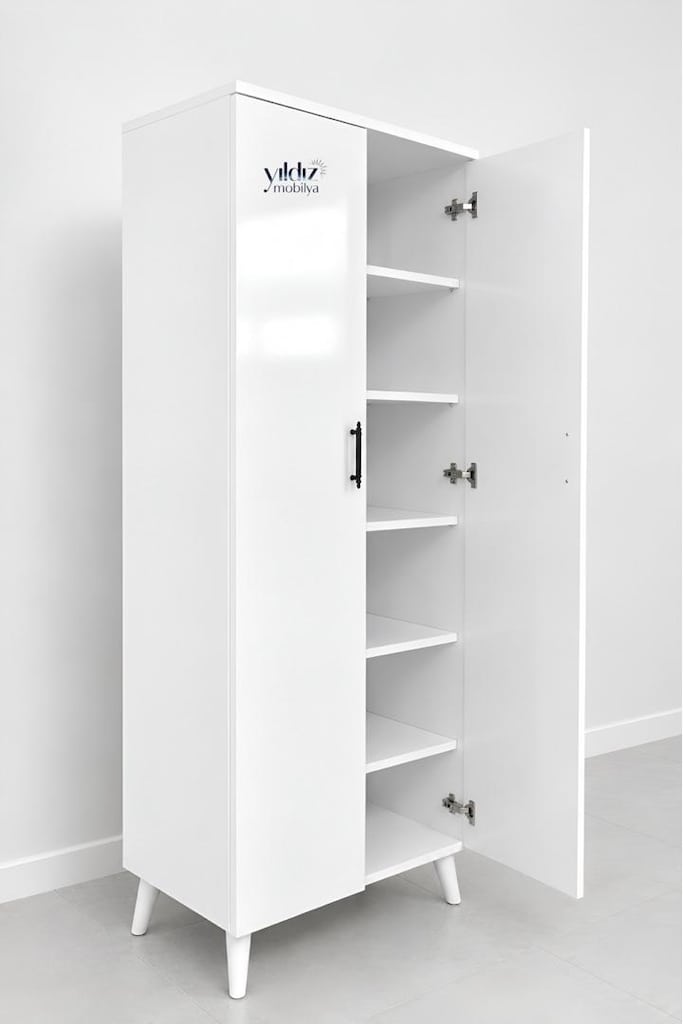 ayakkabılık kiler erzak dolabı yüklük banyo dolabı gardırop dolap Mdf - 2