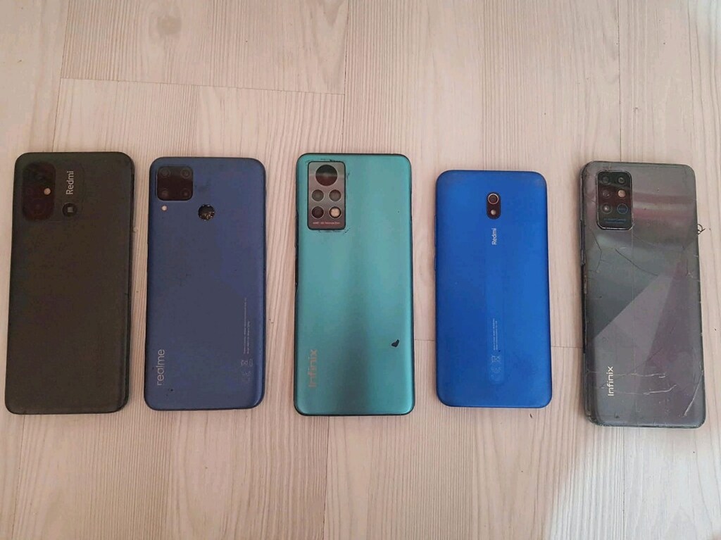Infinix note 11 pro,realms c15,REDMI 8,Infinix note 8,REDMI 12c - 4
