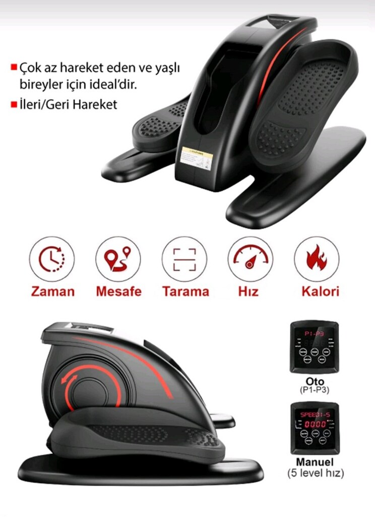 KOCHLER MARKA Elektrikli eliptik Bisiklet(sıfır ayarında) - 2
