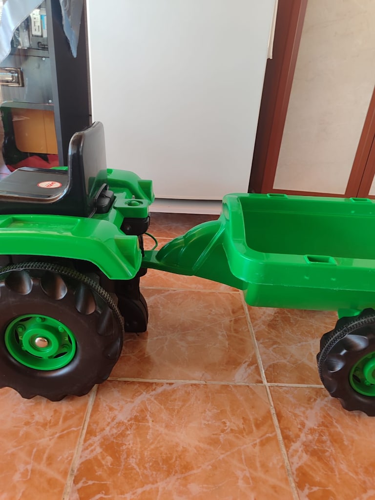RÖMORKLU PEDALLI TRAKTÖR (DOLU 8053) - 8