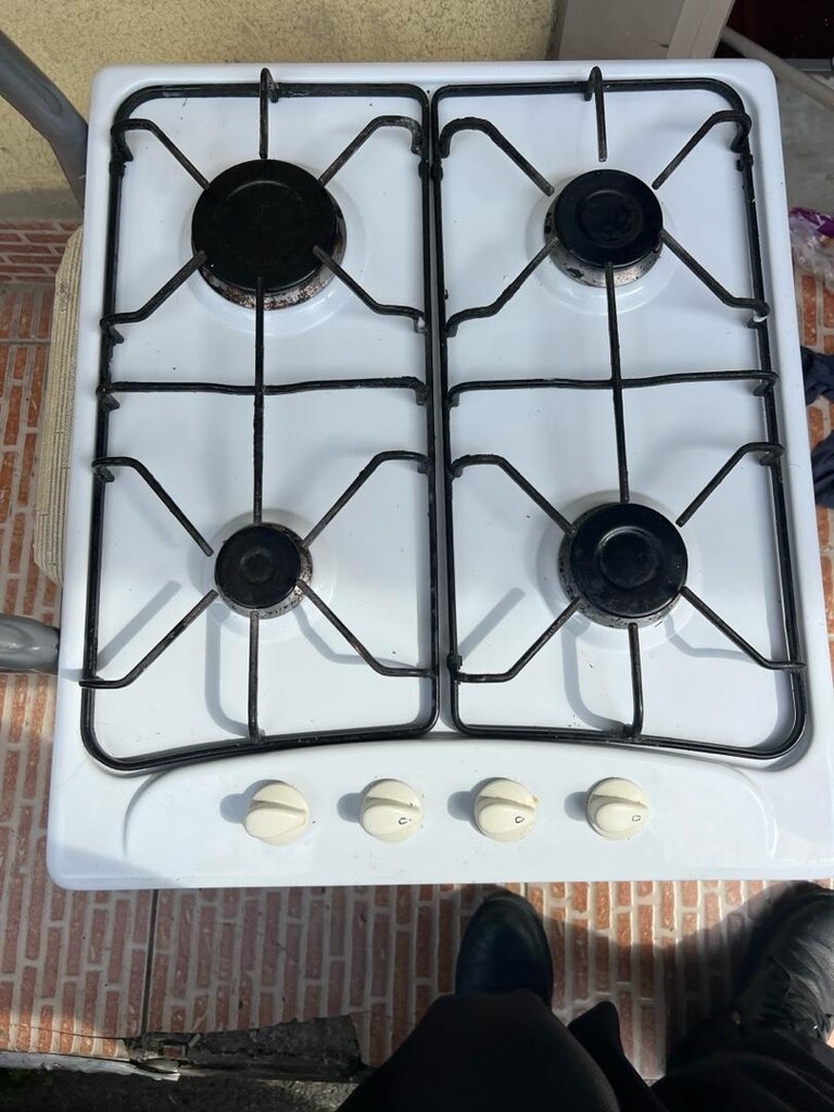 SÜSLER SSO-2126 BEYAZ EMAYE SET ÜSTÜ OCAK DOĞALGAZLI 4 Gözlü Ocak Beya - 2