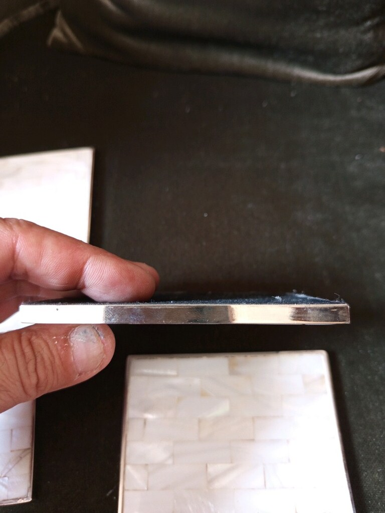 Zara home sedef bardak altlığı - 5
