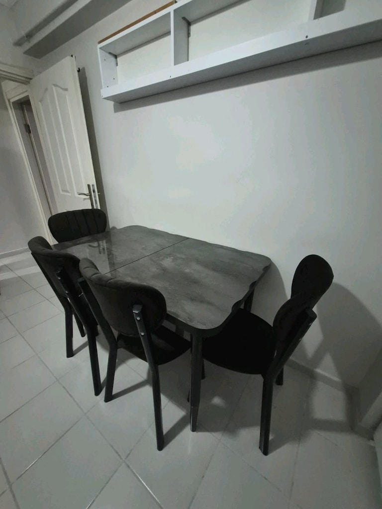 İmalattan Sıfır - Full MDF High Gloss Lüks Yemek Masası Takımı KAÇMAZ - 12