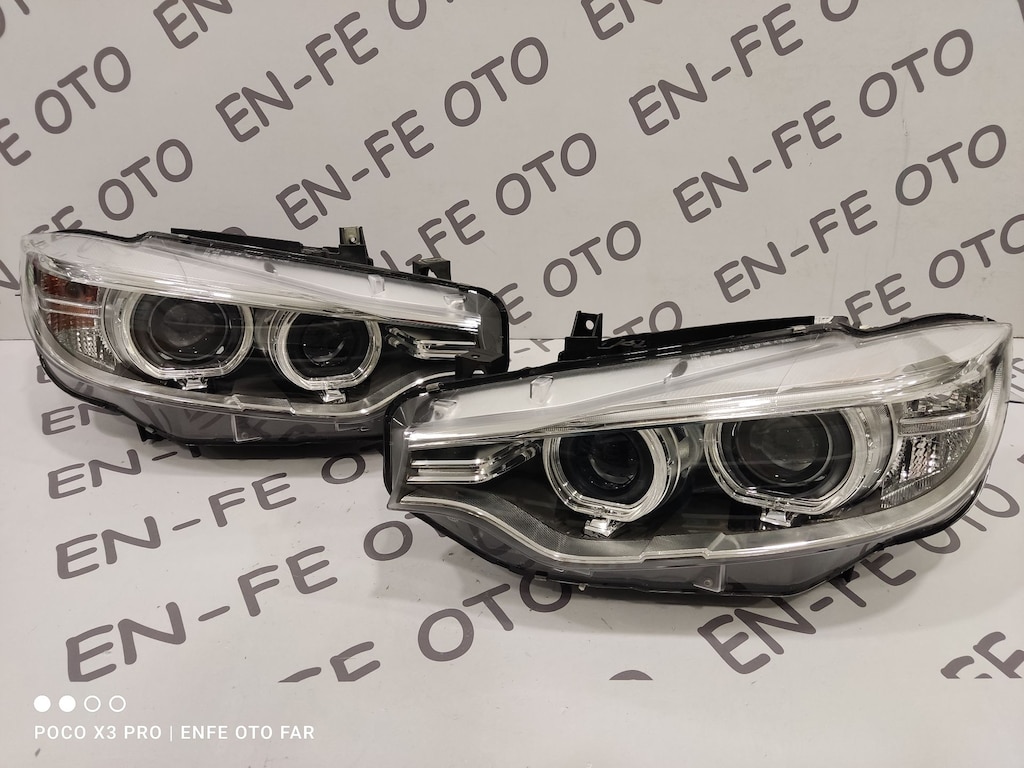 BMW 4 SERİSİ F32 SOL FAR XENON ORJİNAL HATASIZ OEM 63117377843 - 2