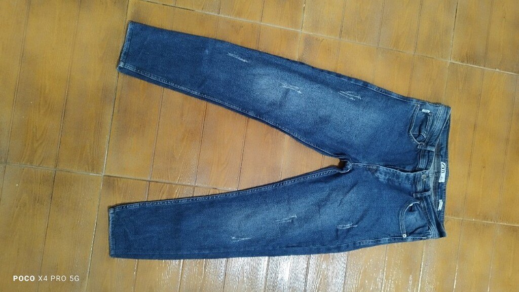 #Zara Jeans pantolon..Siyahı da var..Eni çekilince 43 Boy 91 ??? - 8