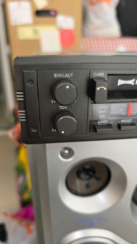 Çok temiz Alman Vintage, Kamasonic Frankfurt Stereo araba teybi radyo - 2