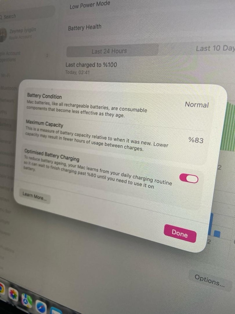 Macbook Air M1 8GB Memory 512GB Hafıza - 11