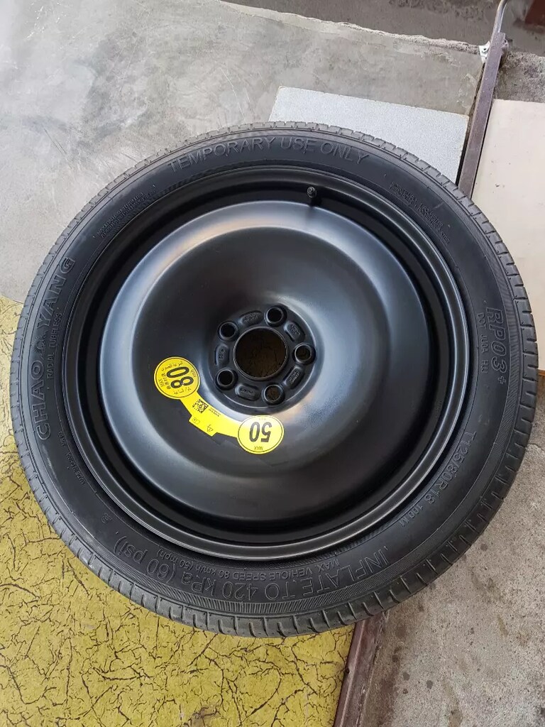 VOLVO XC90 XC60 S90 S60 XC40 V90CC V60CC Yedek lastik stepne 2015-2025 - 7