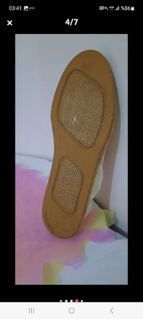 Keten ortopedik espadril ayakkabılar - 4