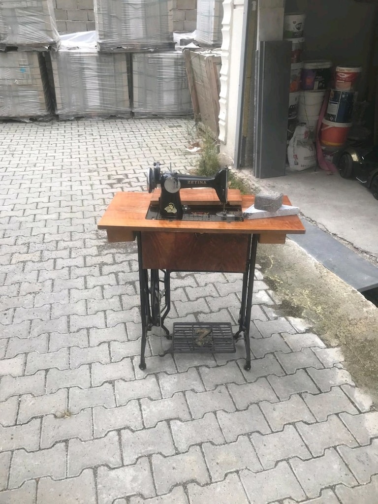 Zetina Antika Dikiş Makinesi - 4