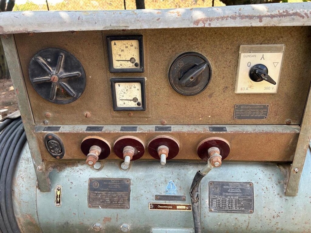 kaynak makinesi 1967 model alman - 2