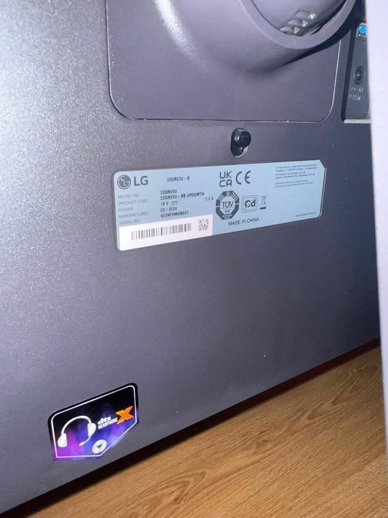 LG / LG 31,5" 32GR93U-B ULTRAGEAR 1Ms 144Hz 4K IPS GAMING MONITOR - 3