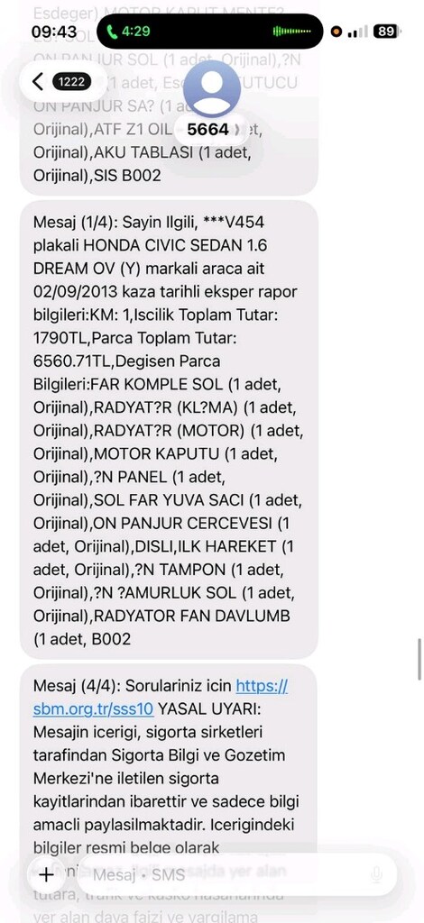 ACİL SATILIK HONDA FB7 - 12
