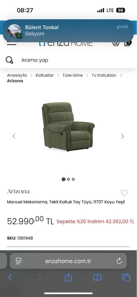 enza home Tv koltuğu - 3