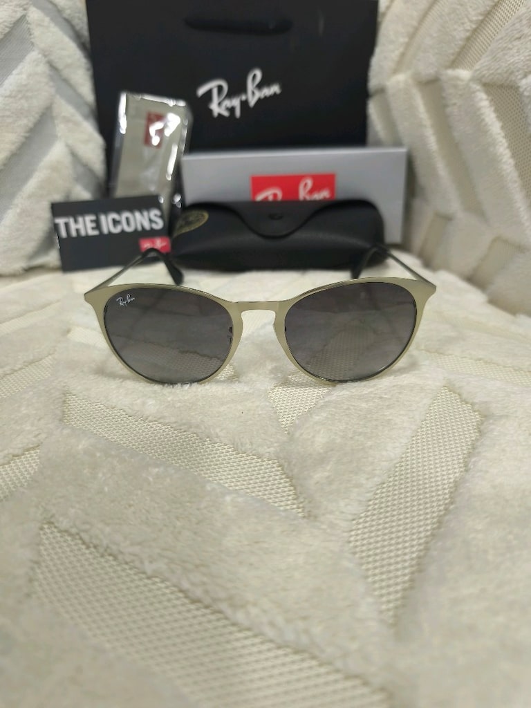 Ray-Ban 3539 Metal Erıca Oval Güneş Gözlüğü - 3