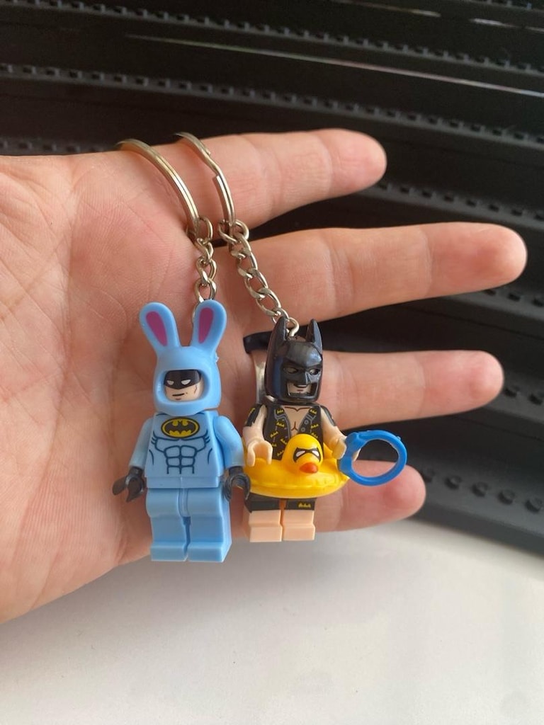 Lego Winnie the Pooh (ayı), Piglet, Eeyore (eşek), Joker Anahtarlık - 6