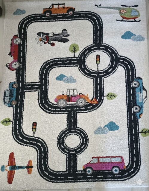MERİNOS PALET 160x230 PAMUK ÇOCUK ODASI HALI