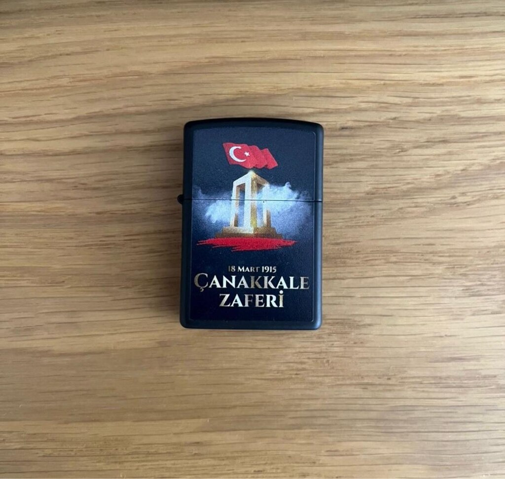 Orijinal Zippo Çakmak - Çanakkale Desen - 3
