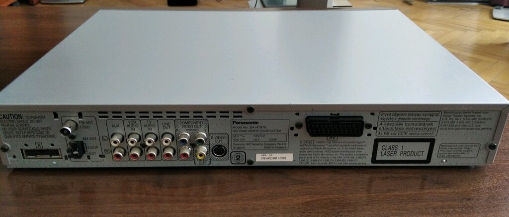 PANASONİC HOME CİNEMA SETİ (TELEVİZYON HARİÇ) - 4