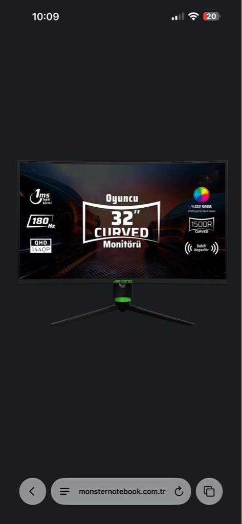 aryond a32 gaming MONİTÖR - 2