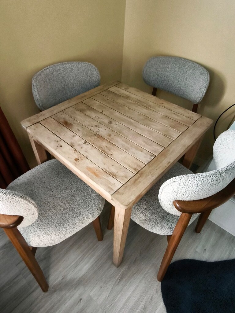 ahşap masa takımı - 2