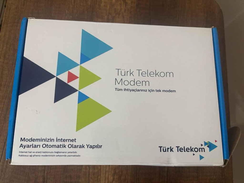 Türk Telekom Modem Zyxel Modem Kutulu Full + Full - 2