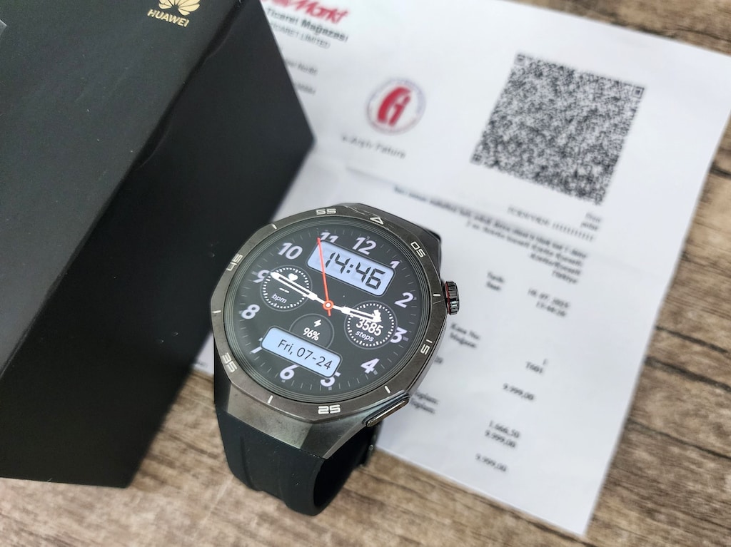 Huawei Watch GT 5 PRO / Kutu Fatura /12 Ay Garanti / Sıfır Gibi - 6