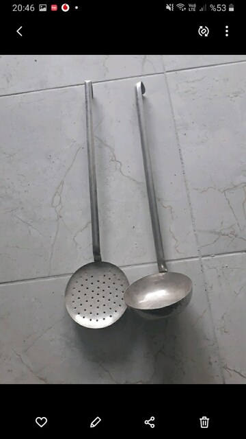 büyük boy aşcı kepçe ve kevger