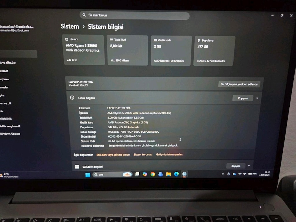 Lenovo Leptop PC - 2