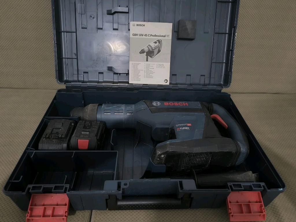 BOSCH PRO GBH 18V-45 C Akülü SDS max Kırıcı-Delici - 3