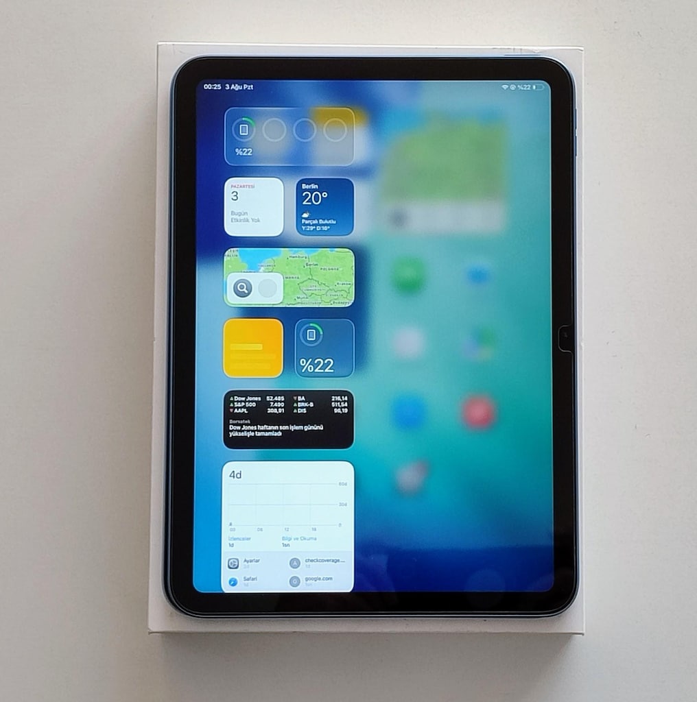 İPAD 10.NESİL WİFİ 64 GB 10.9 İNÇ MPQ13TU/A TEMİZ TÜRKİYE CİHAZI - 4