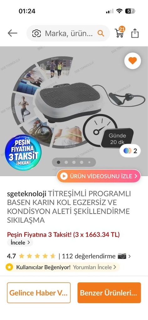 titreşimli spor aleti - 2