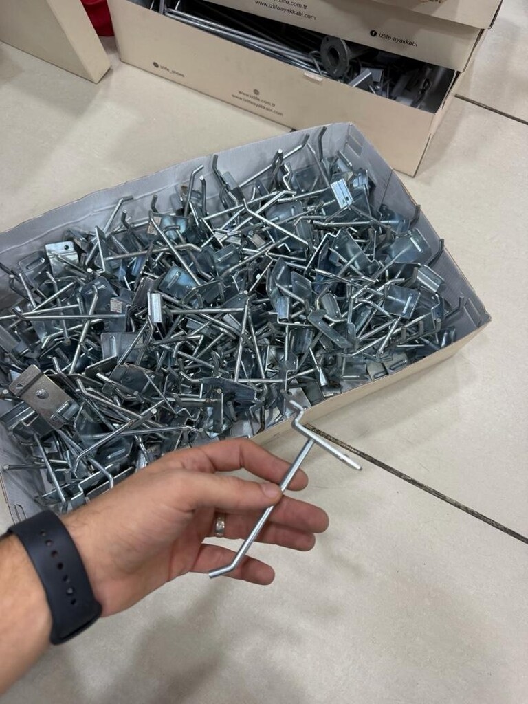 kanallı pano raf ayağı raf teli - 9