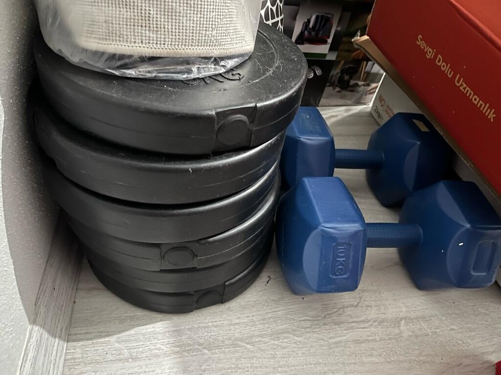 bench sehpası ve ağırlık seti - 3