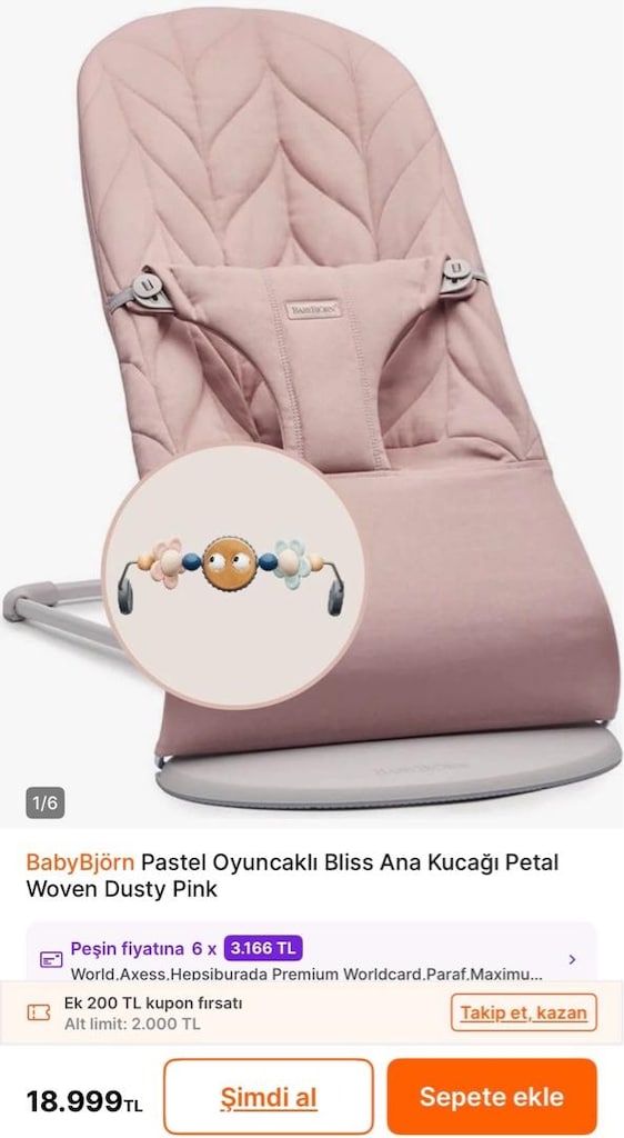 BabyBjörn. Bliss Oyuncakli Anakucagi - 11