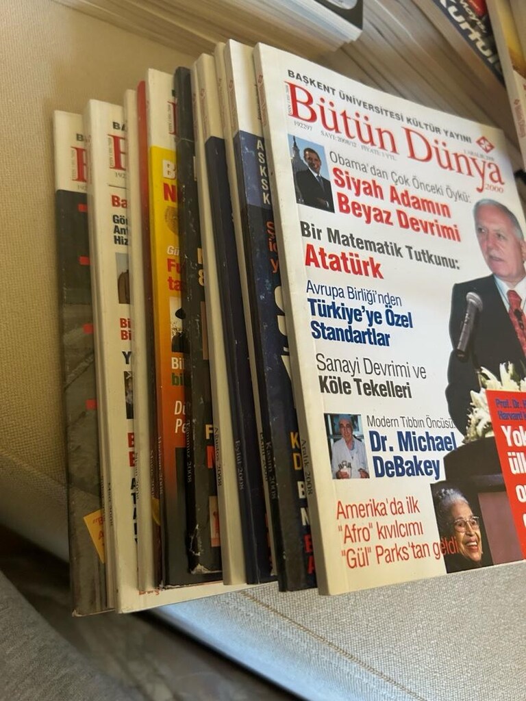 Bütün Dünya Dergi Kolleksiyonu toplu satılıktır detaylar açıklamada - 12