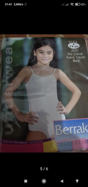 BERRAK. Marka çıtçıtlı badi