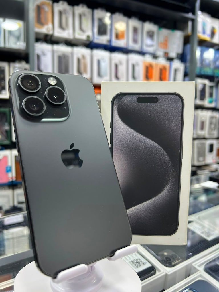 İPhone 15 Pro 128-Pil 100-Kutu Faturalı-Apple TR Cihazı - 2