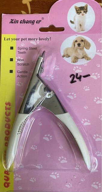 paslanmaz çelik evcil kedi&köpek tırnak makası