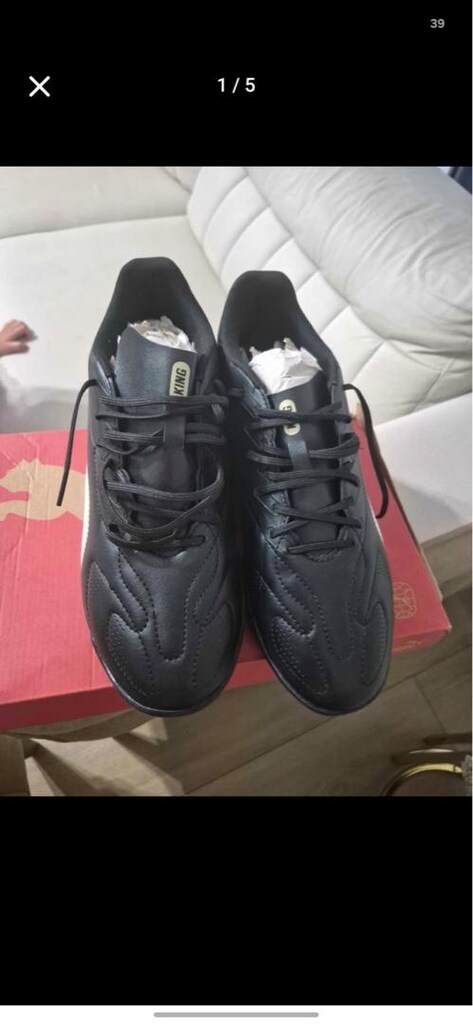 PUMA KİNG 20 PLAY TT Siyah
