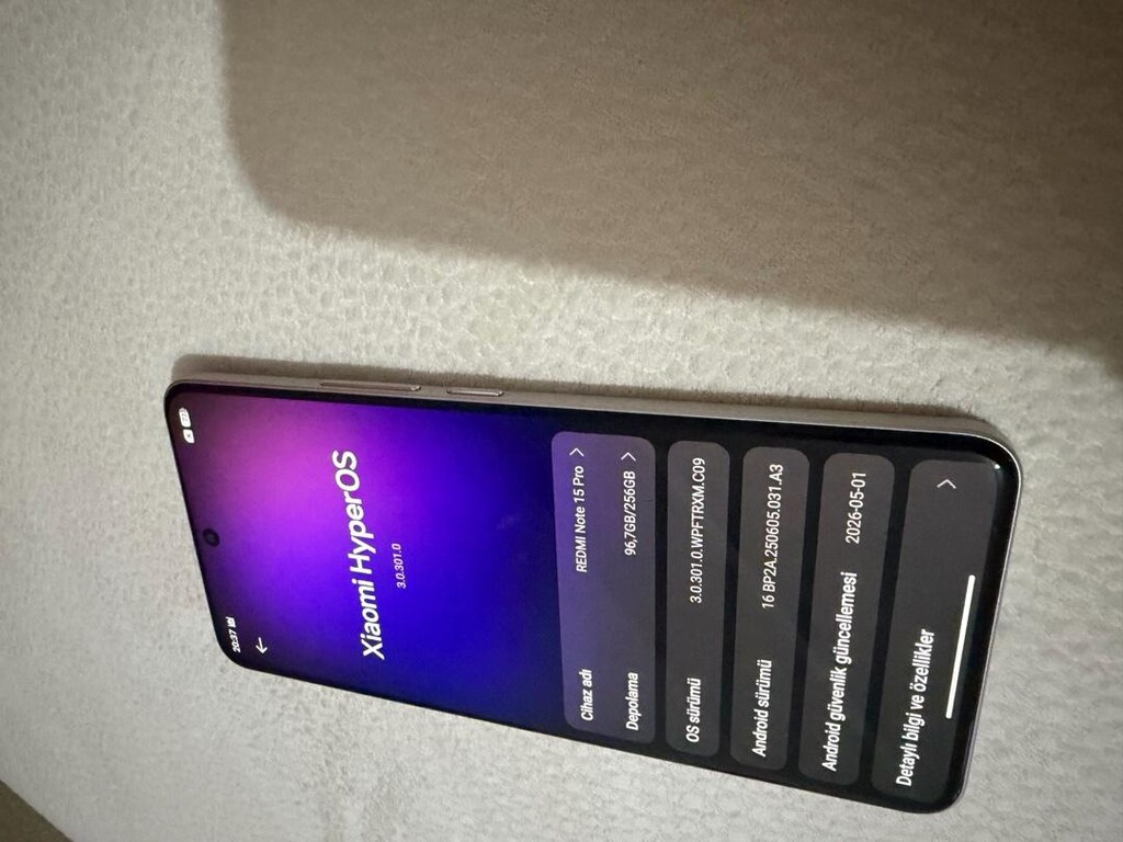 YURTDIŞI FİYATINA Xiaomi Redmi Note 15 Pro 256 GB | Garantili - 6