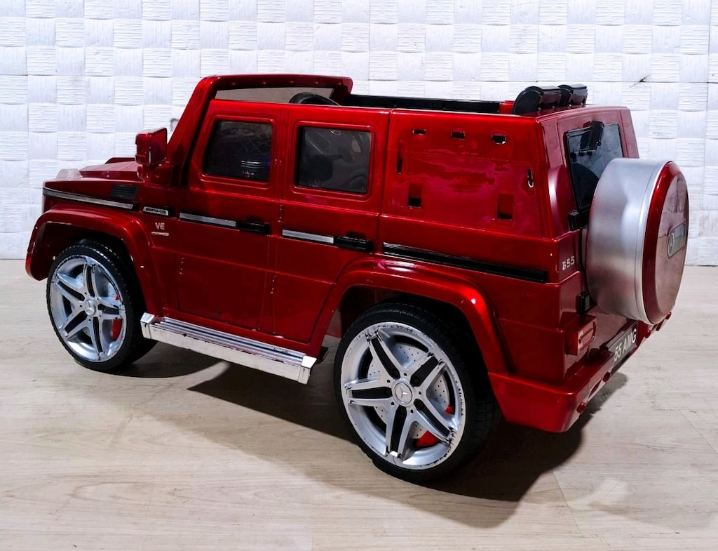 Akülü araba 12 volt lisans lı Mercedes g55 aküsü sıfır paketinde - 6