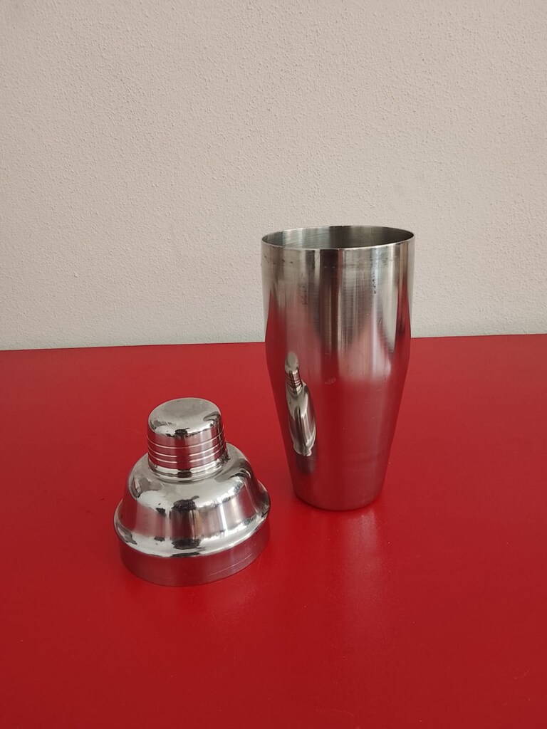 18/10 Paslanmaz Çelik Kokteyl Shaker (3 Parça Tam Set - Çok Temiz) - 2