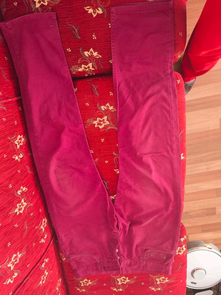 erkek icin. bordo pantolon bel olcu 92 - 2