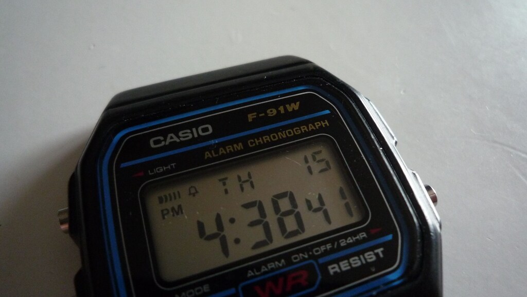 Orijinal Casio F-91W Kol Saati - 5