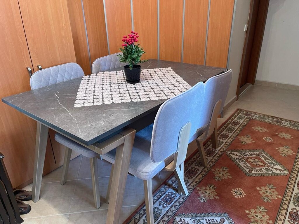 6 SANDALYELİ MUTFAK MASASI - 6